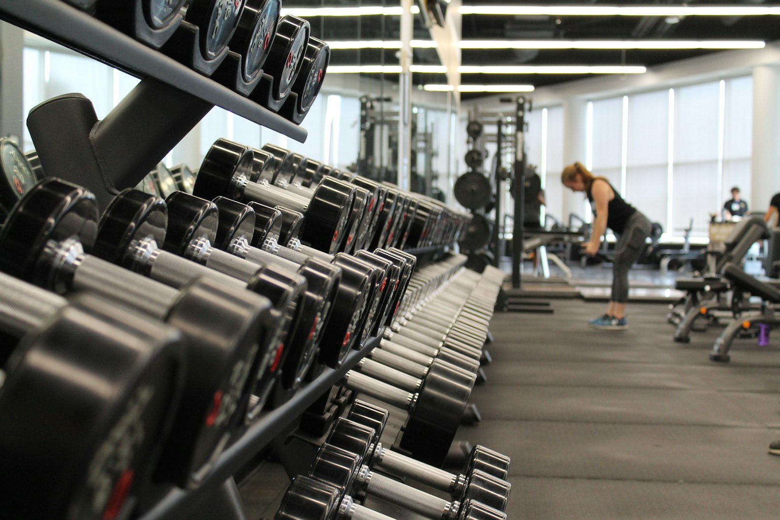 Sala de musculação da FORJA Performance com equipamentos profissionais